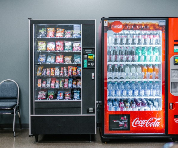 Cashless vending machines in Eastern NC, NC